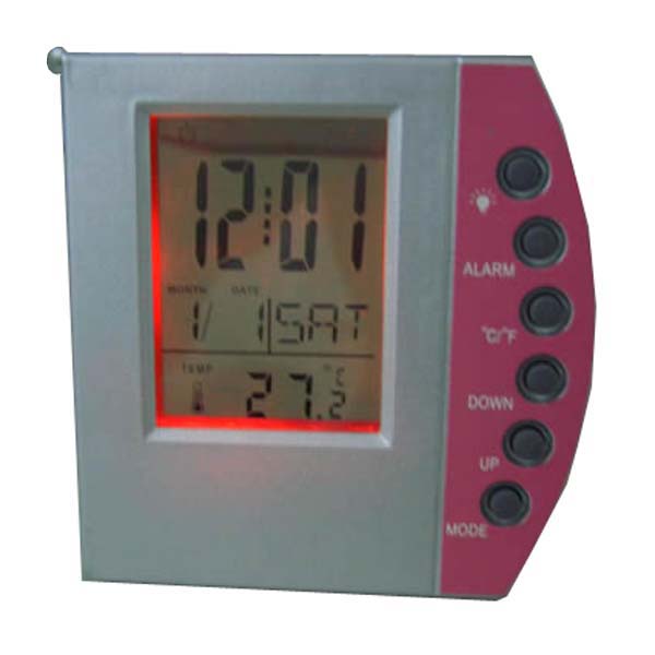 Clock And With Light