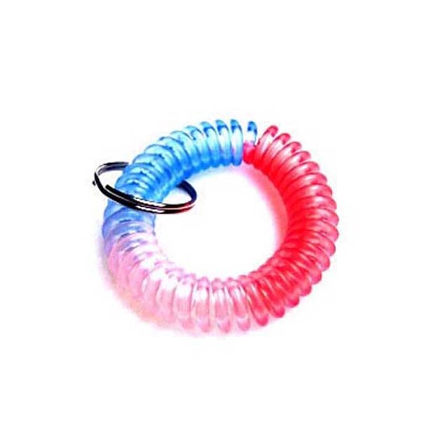 Plastic Spring Key Chain