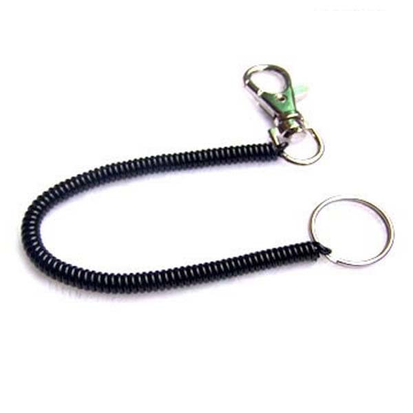 Plastic Spring Key Chain