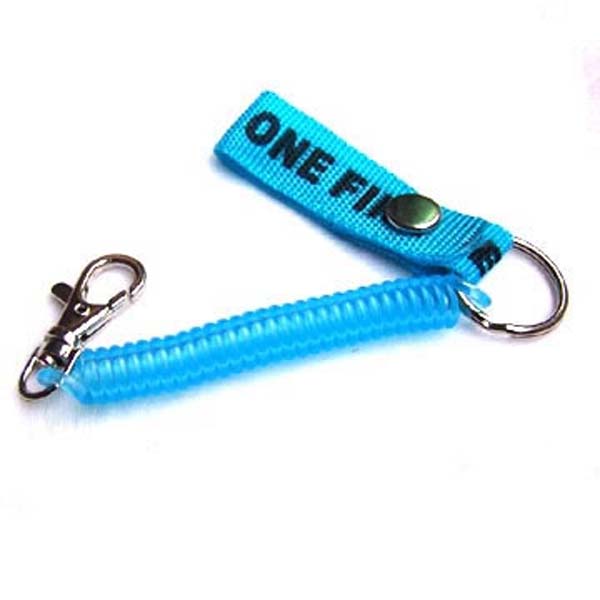Plastic Spring Key Chain