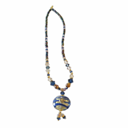 Coloured Glaze Necklace