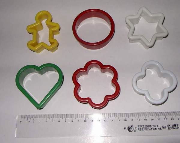 6 Pcs Cookie Mould