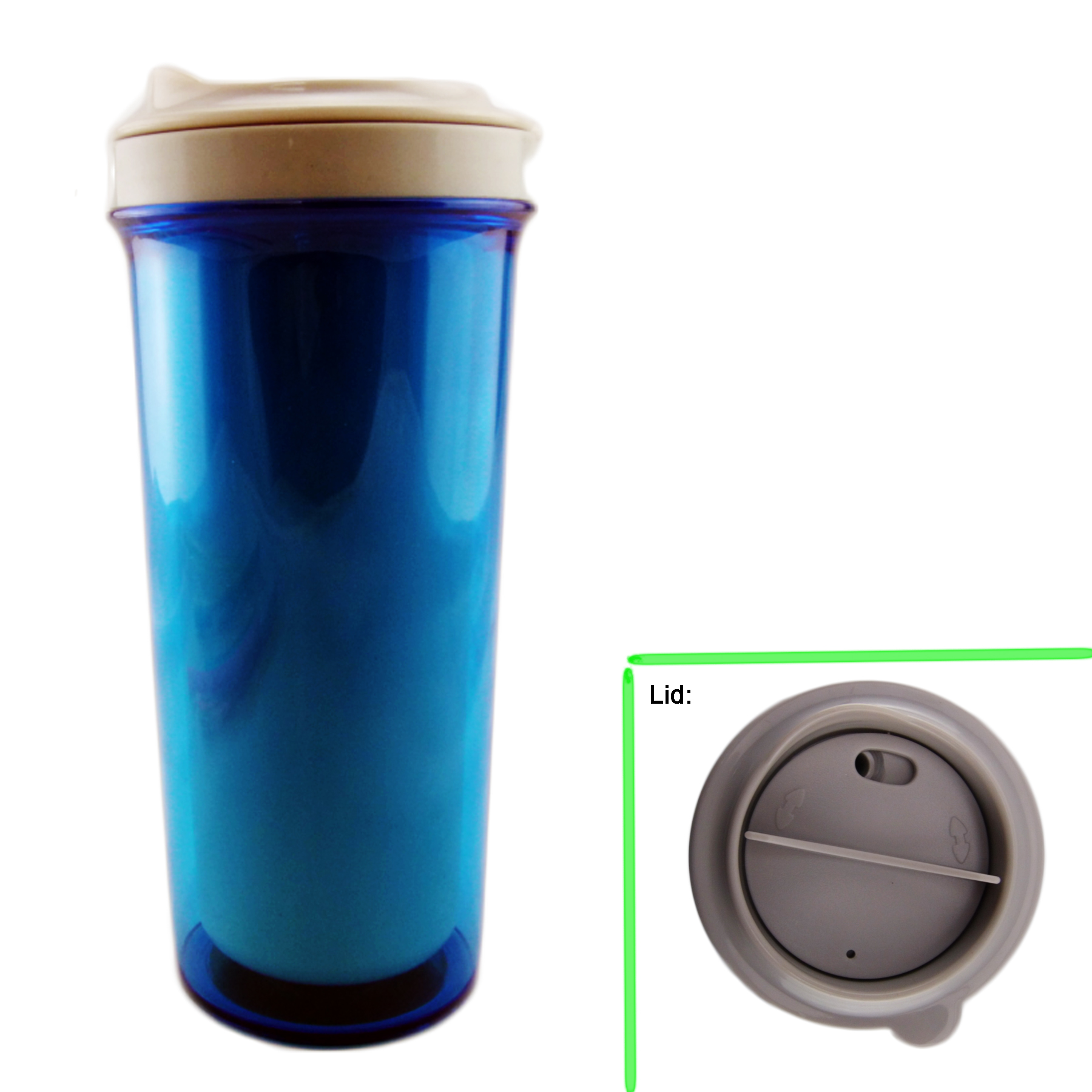 12oz Plastic Tumbler