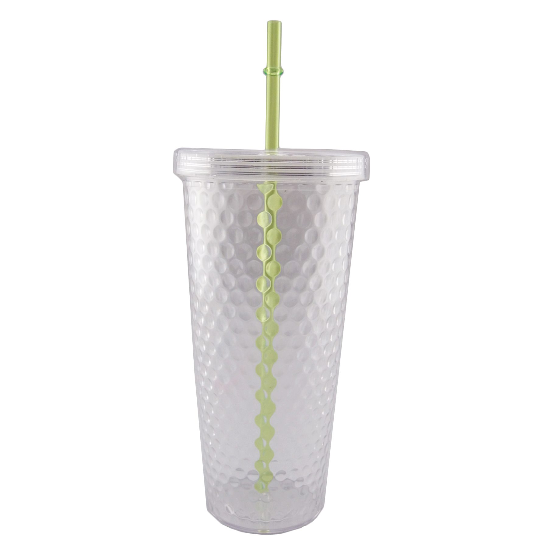 23oz Plastic Mug with Straw