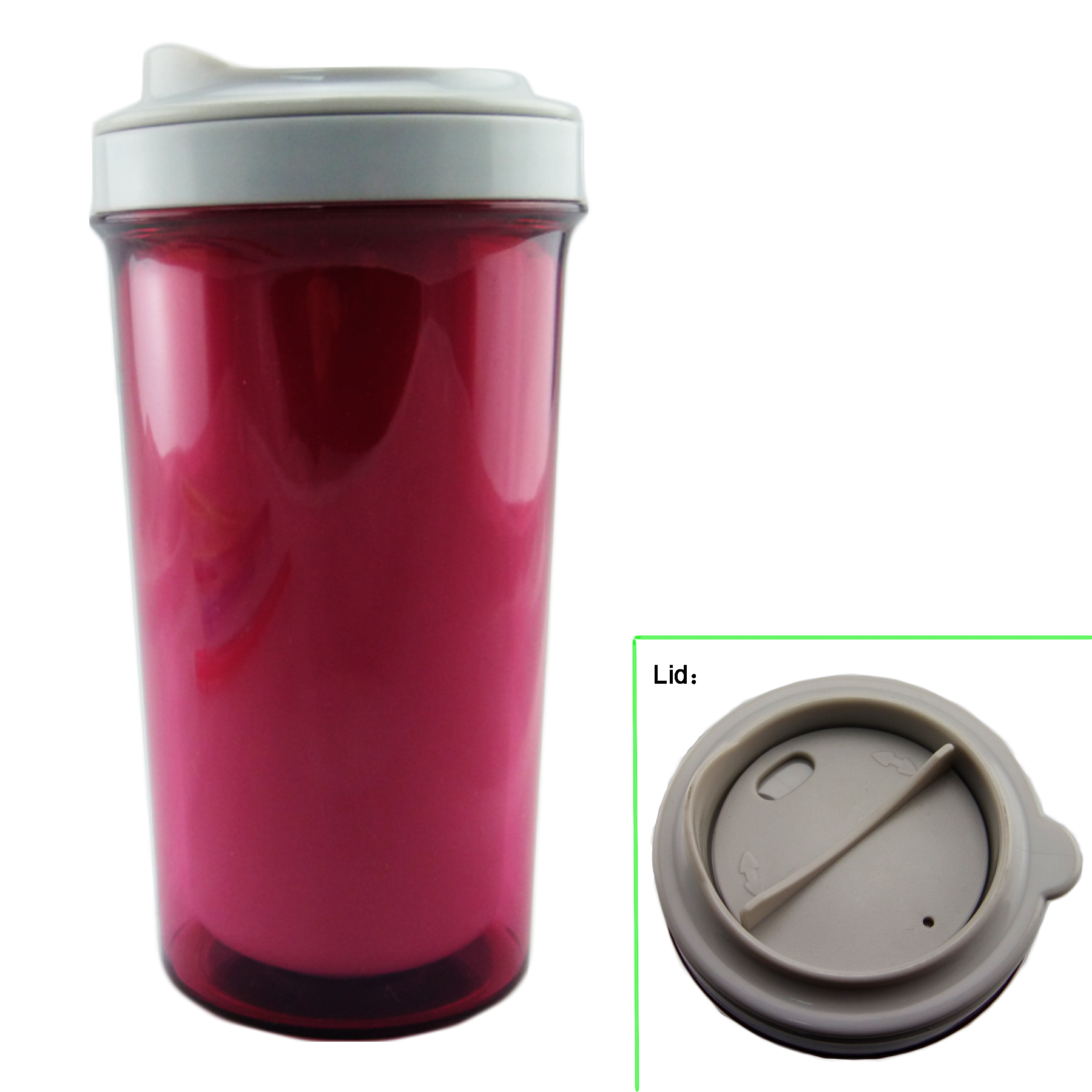 10oz Double Wall Plastic Tumbler