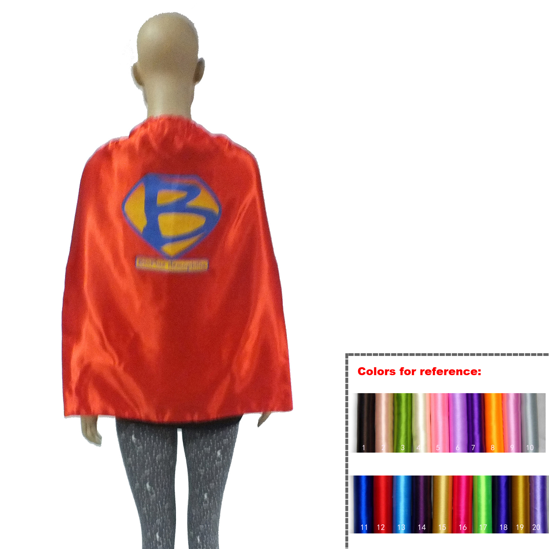 Double Layer Adult Cape with Tie Closure