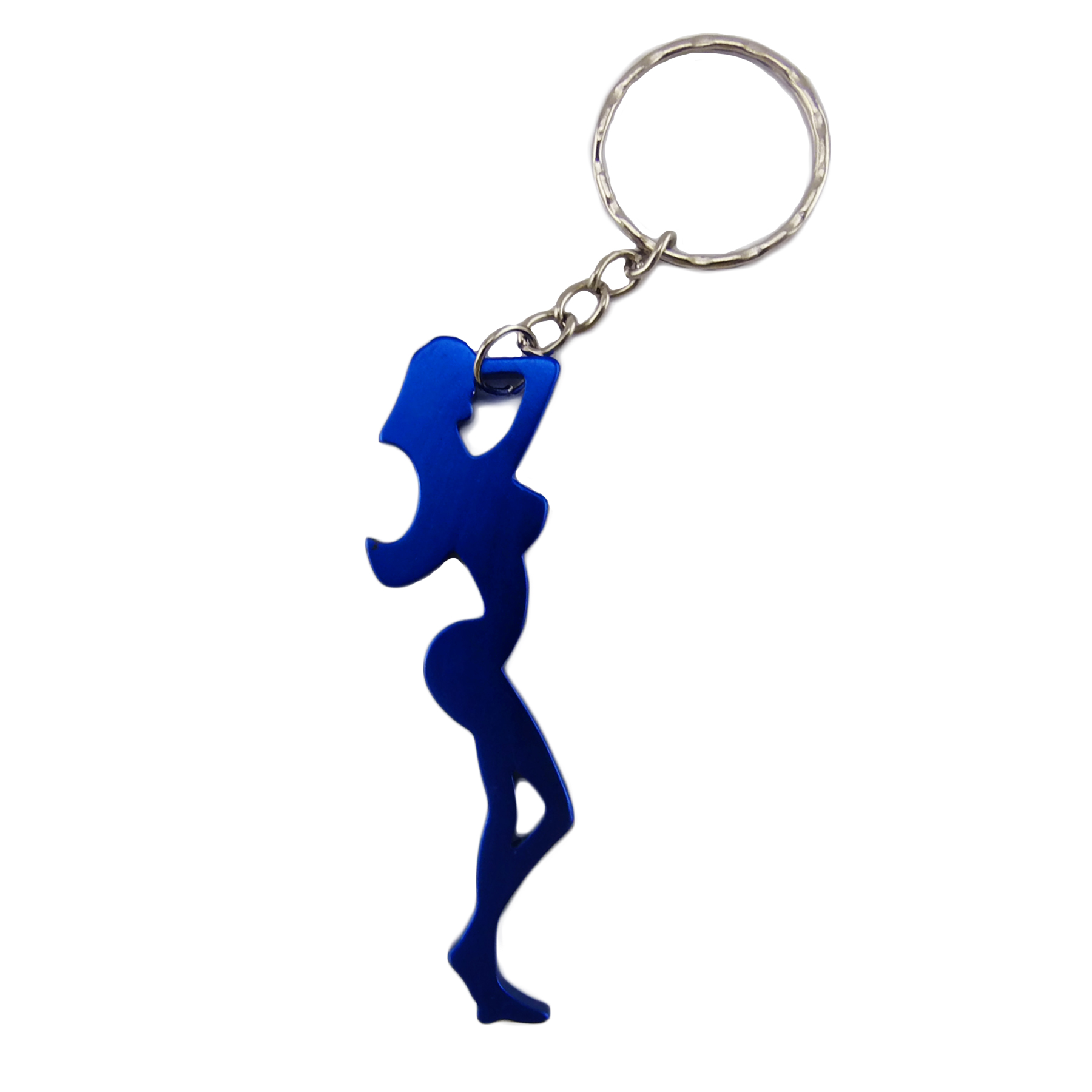 Skinny Girl Shaped Bottle Opener Key Chain