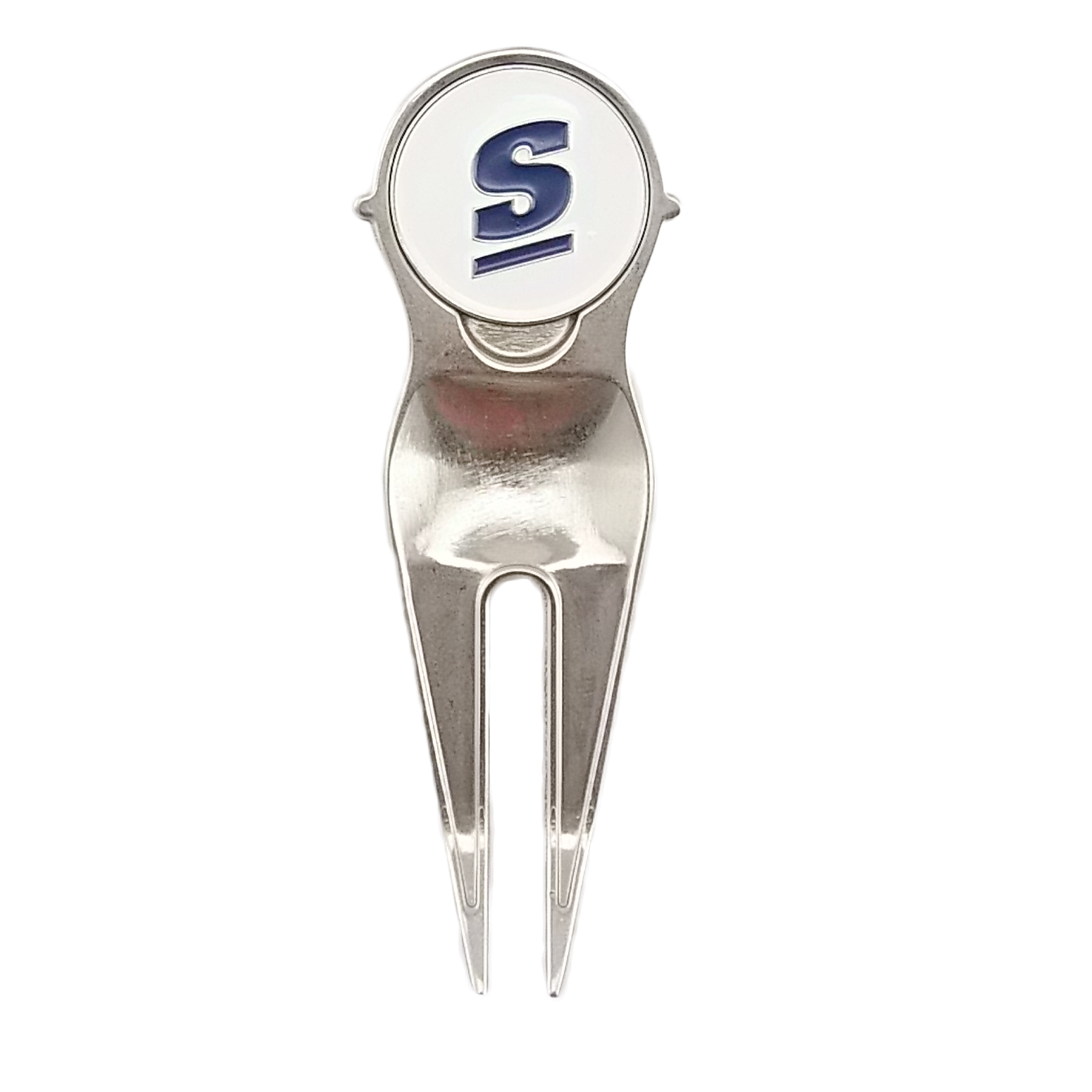 Divot Repair Tool with Rmovable Magntic Ball