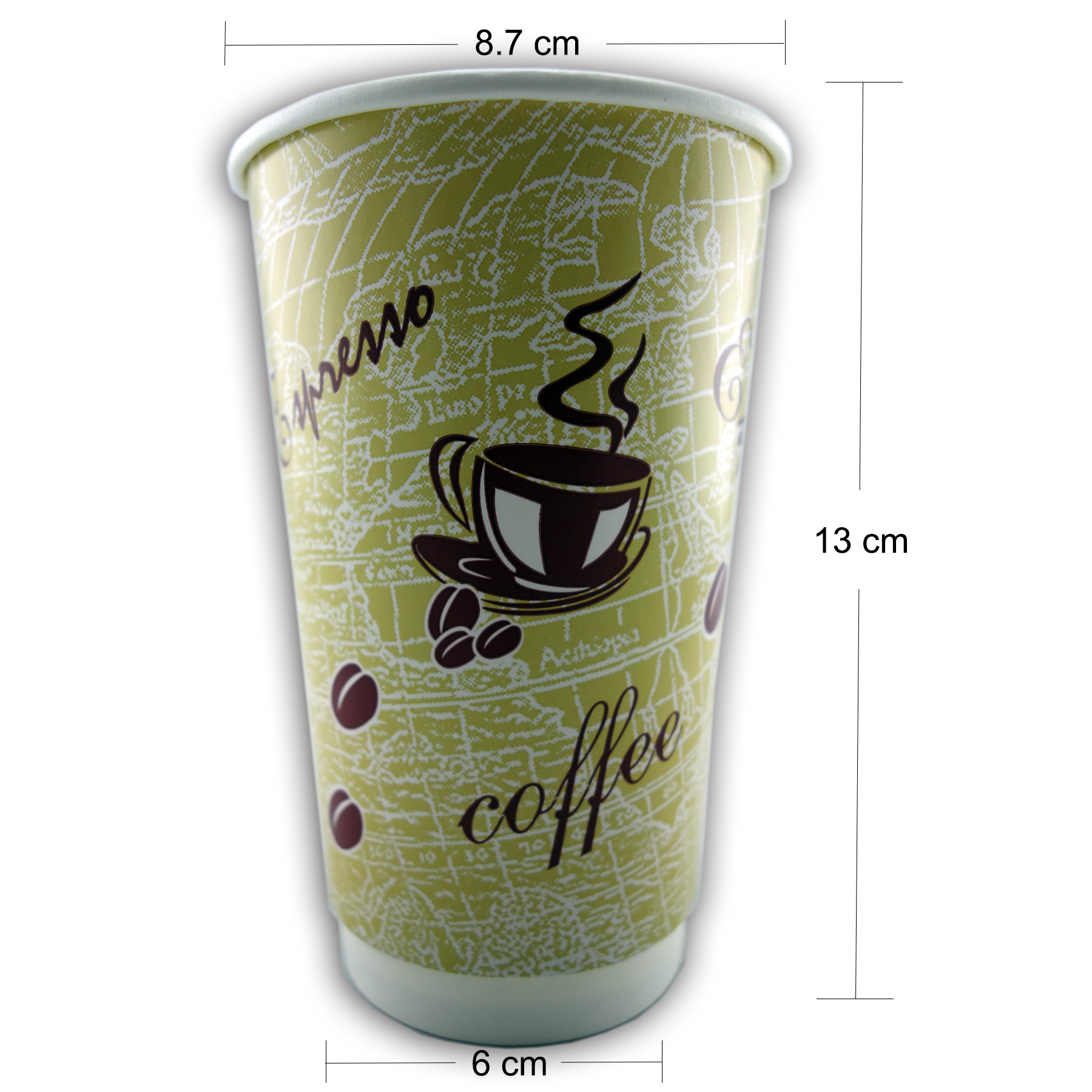 16oz Double Wall Paper Cup