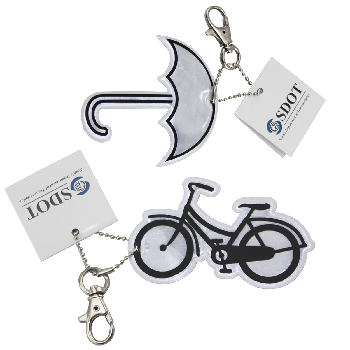 Reflector Key Tag