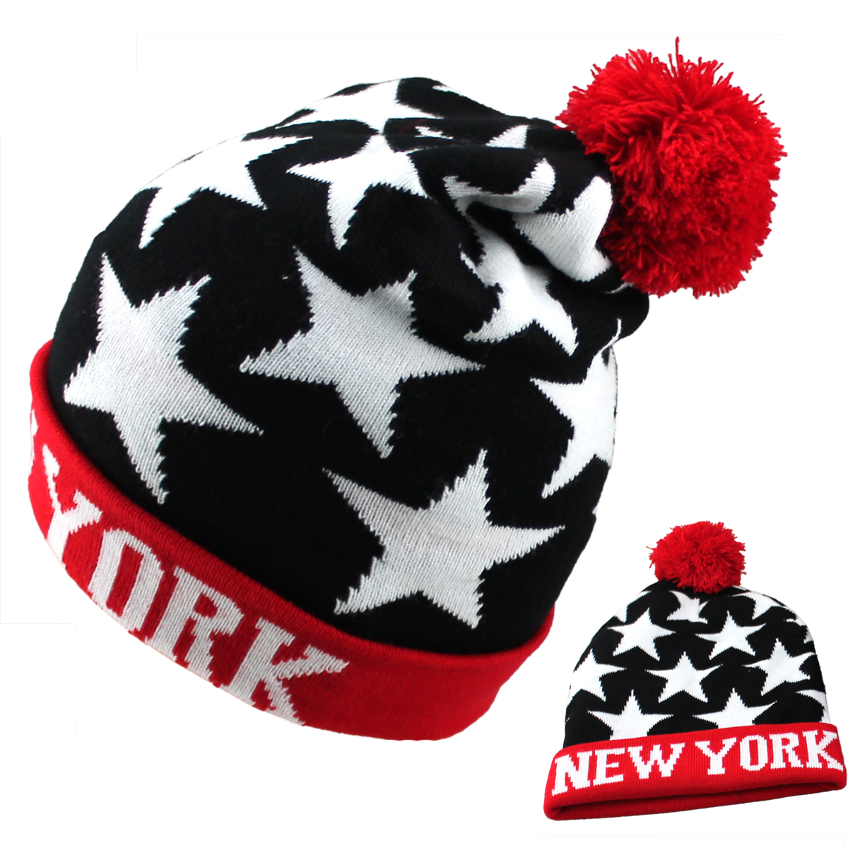 Fashionable Acrylic Knitted Beanie