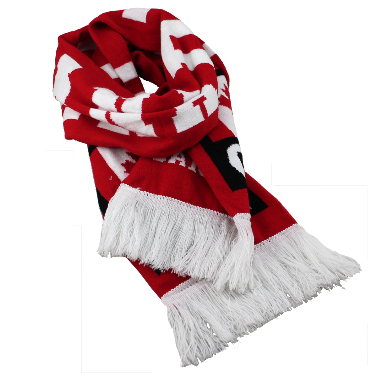 Fashionable Acrylic Knitted Scarf