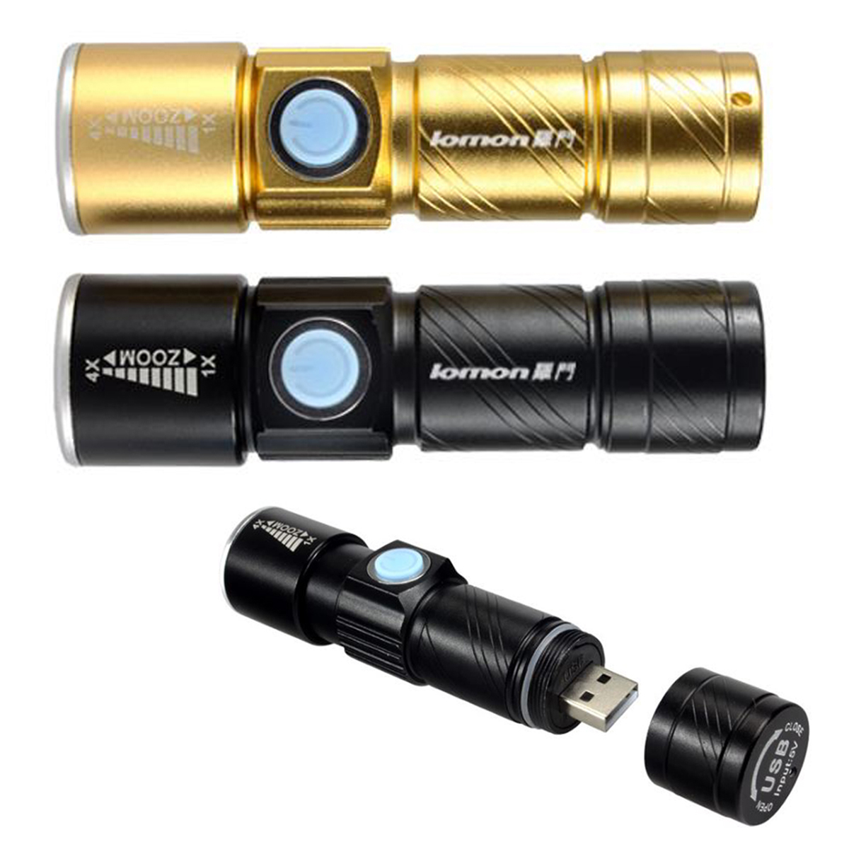 USB Charging Flashlight