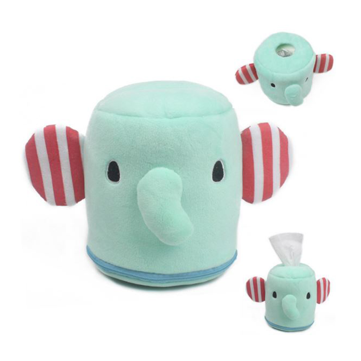 Plush Cute Animal Shape Tissue Box